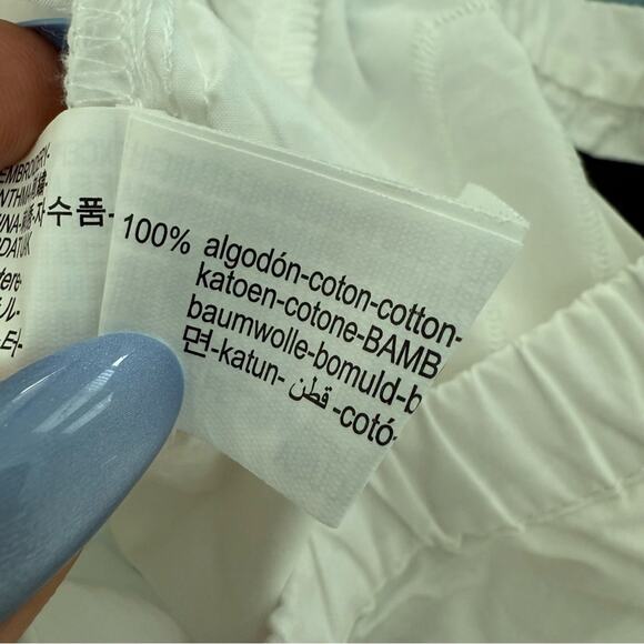 Zara Cotton Eyelet Pull On Shorts - Picture 6 of 6